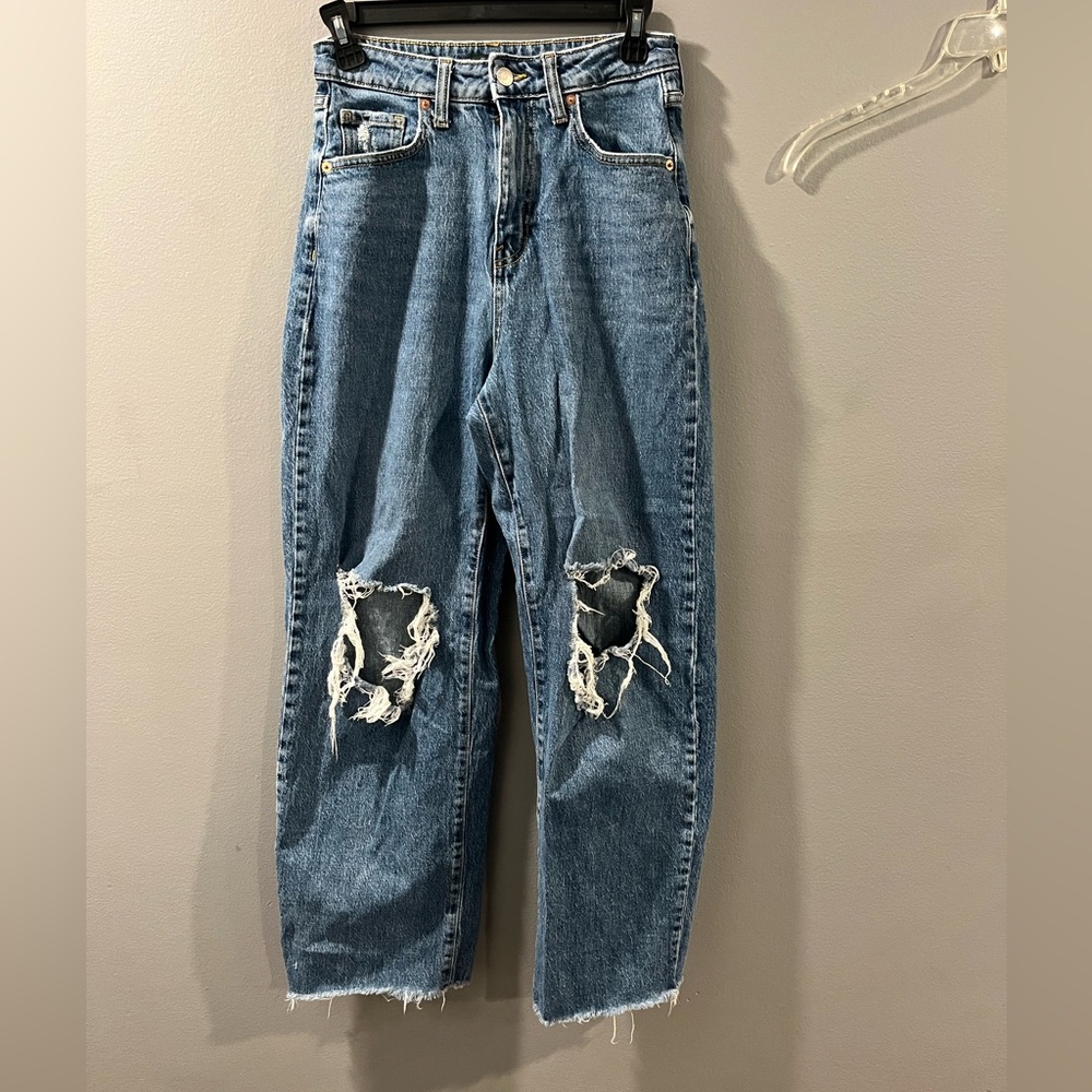 Wild Fable ripped boyfriend Jean